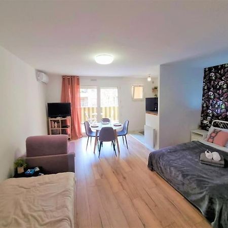 Studio Nice, Avenue Des Fleurs, Climatise Apartment Exterior foto