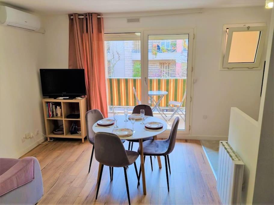 Studio Nice, Avenue Des Fleurs, Climatise Apartment Exterior foto