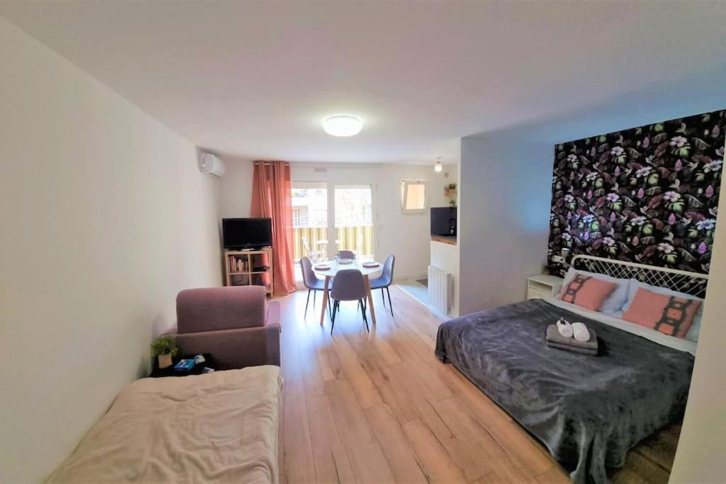 Studio Nice, Avenue Des Fleurs, Climatise Apartment Exterior foto